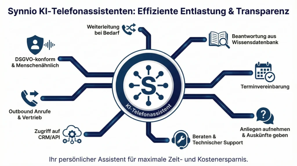 Telefonassistent-KI-gestützte Anrufautomatisierung | GrisaKI