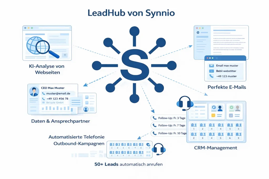 KI Leadgenerierung & Lead Automatisierung-LeadHub von GrisaKI