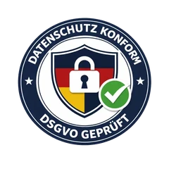 Siegel Datenschutz konform – DSGVO geprüft